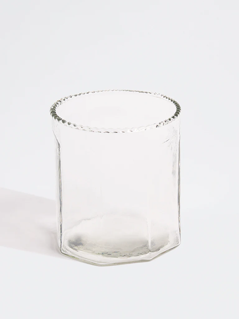 Westside Home Clear Textured Water Glass - Image 2