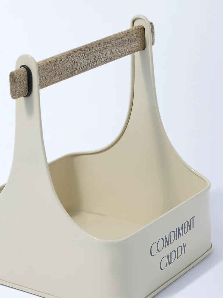 Westside Home Cream Condiments Caddy - Image 3
