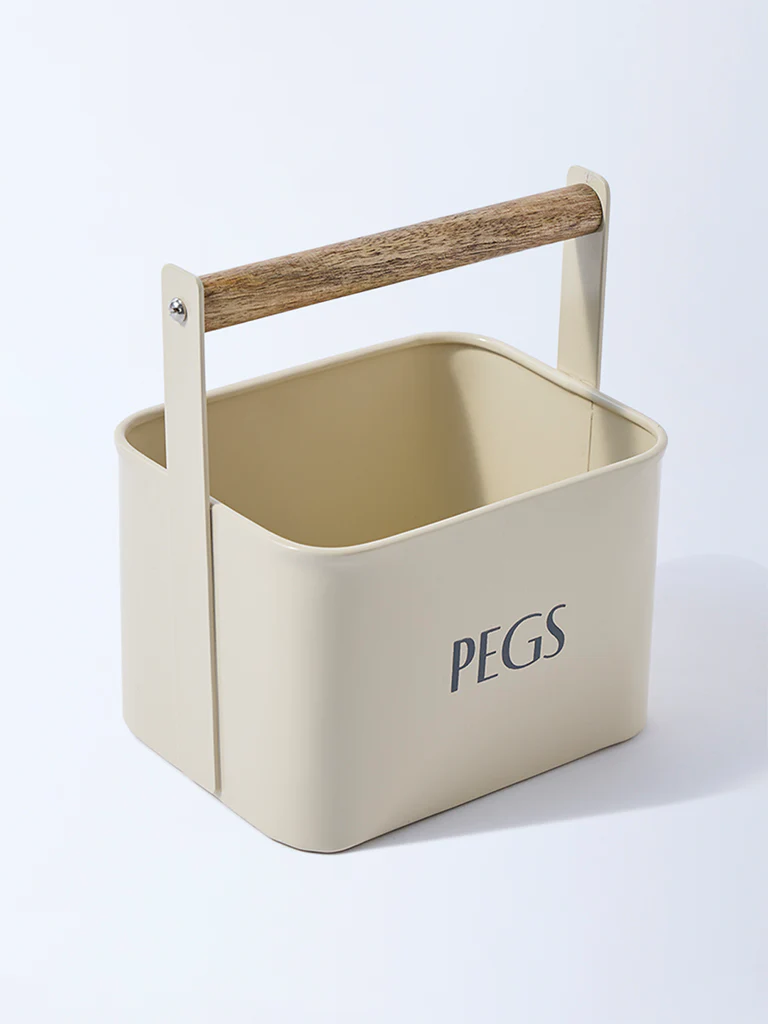 Westside Home Cream Pegs Holder - Image 2