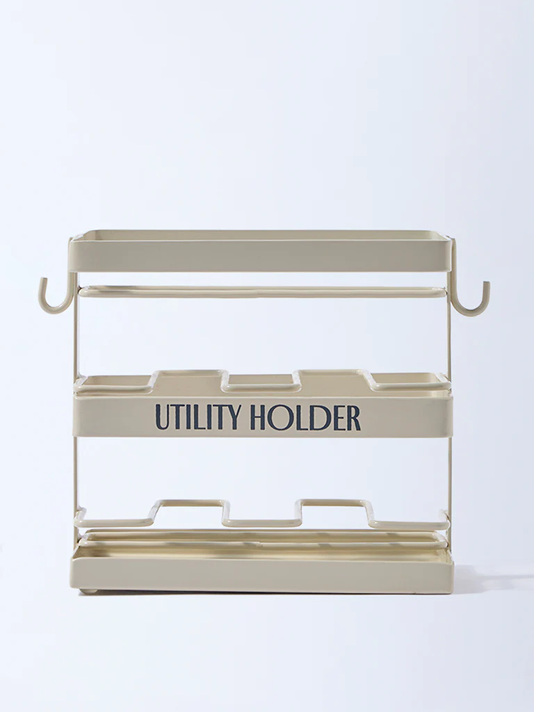 Westside Home Cream Utility Holder