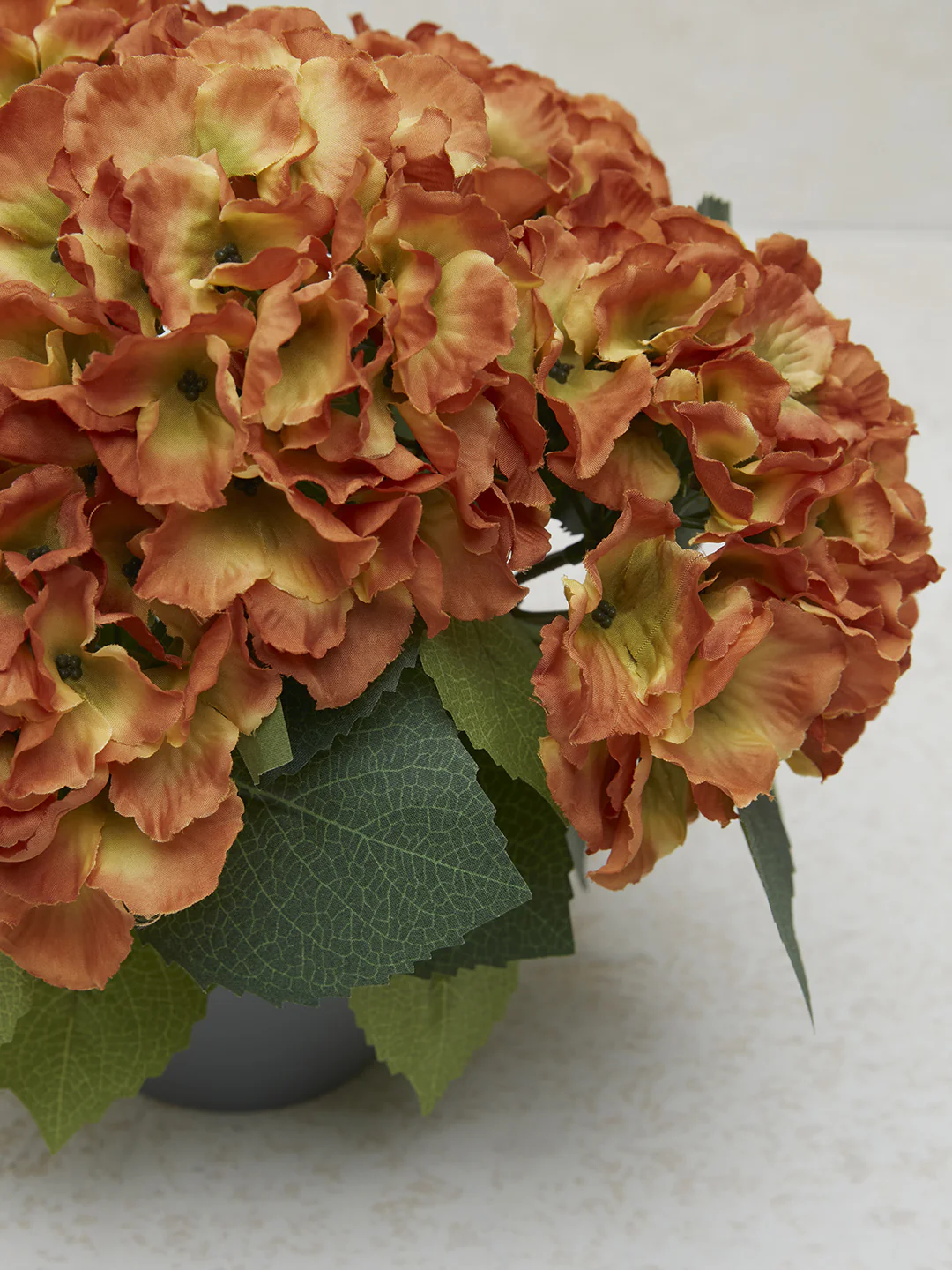 Westside Home Dark Orange Potted Flower - Image 4