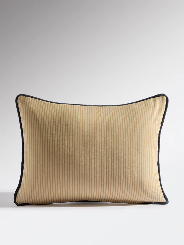 Westside Home Dusty Blue Toile Cushion Cover - Image 3