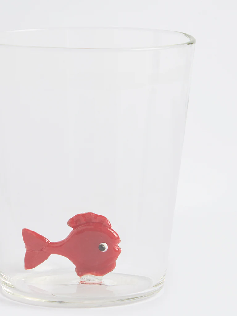 Westside Home Fish Detail Water Glass - Image 3