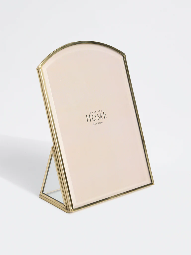 Westside Home Gold Metal Oval Photo Frame - Image 2
