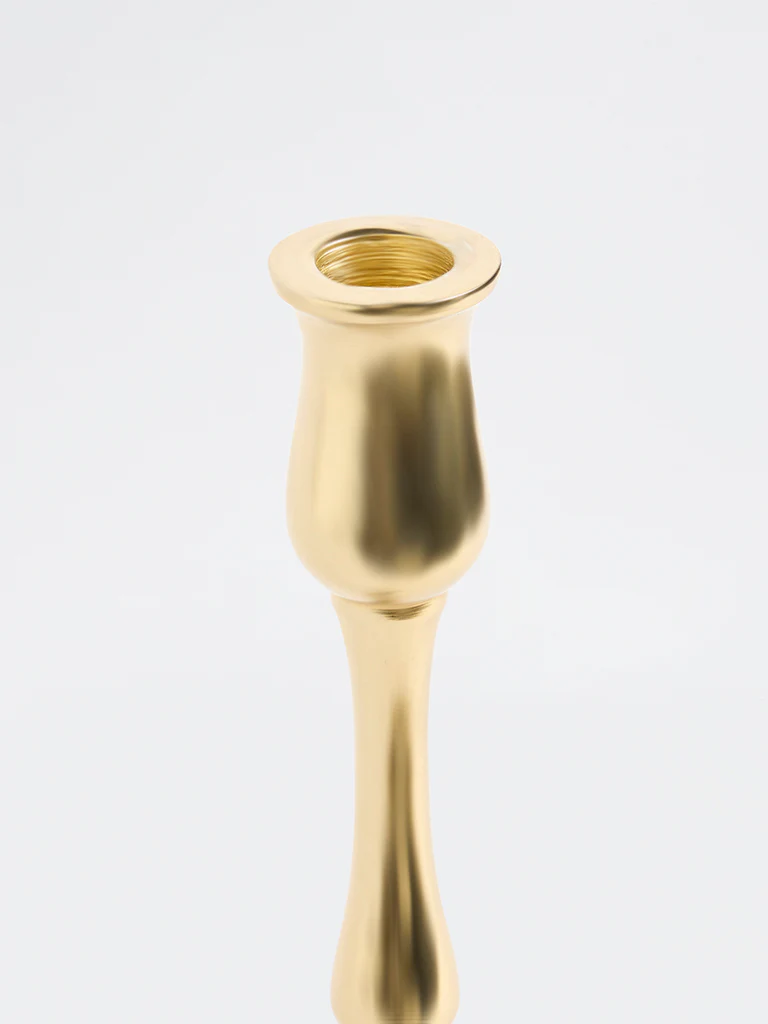 Westside Home Gold Tapered Candle Holder - Image 4