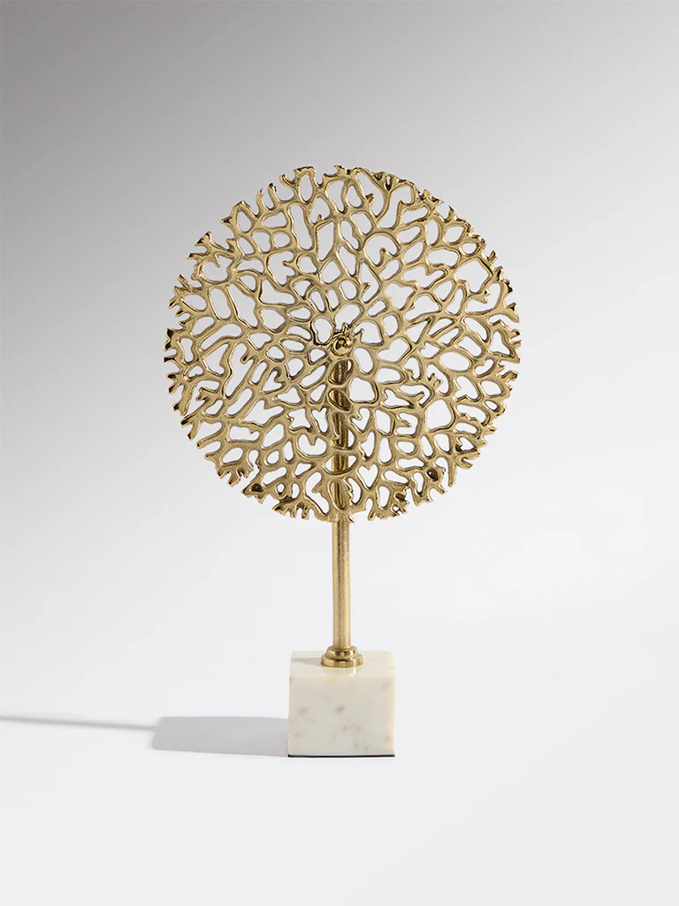 Westside Home Gold Tree Root Sculpture