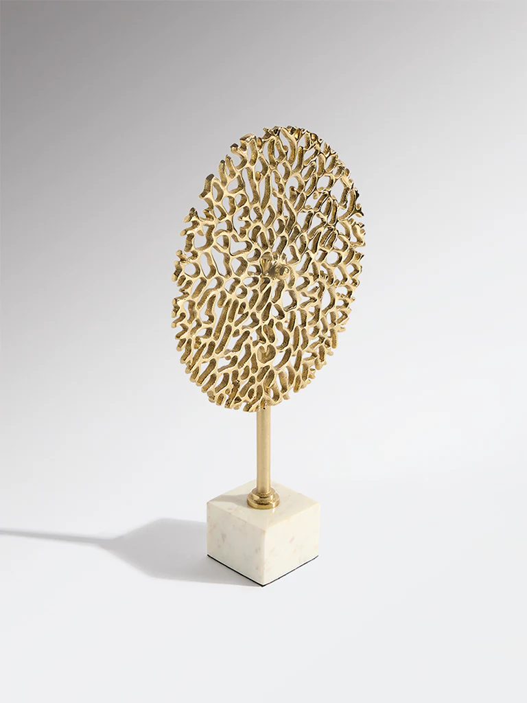 Westside Home Gold Tree Root Sculpture - Image 2