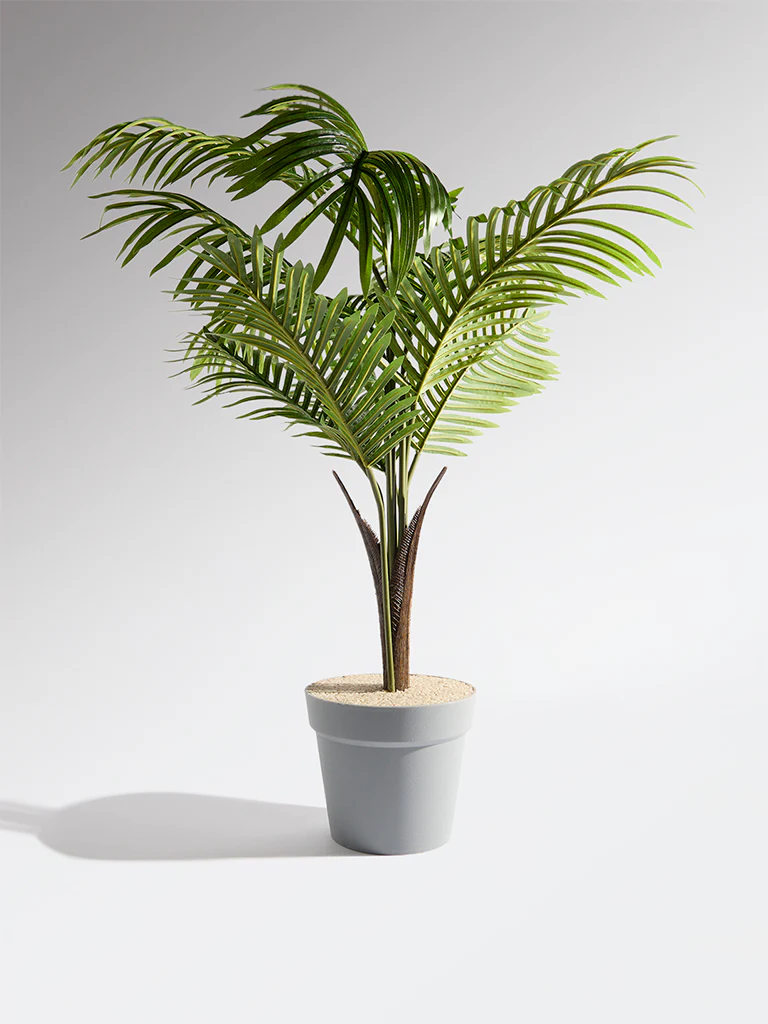 Westside Home Green Artificial Areca Palm Plant - Large - Image 2