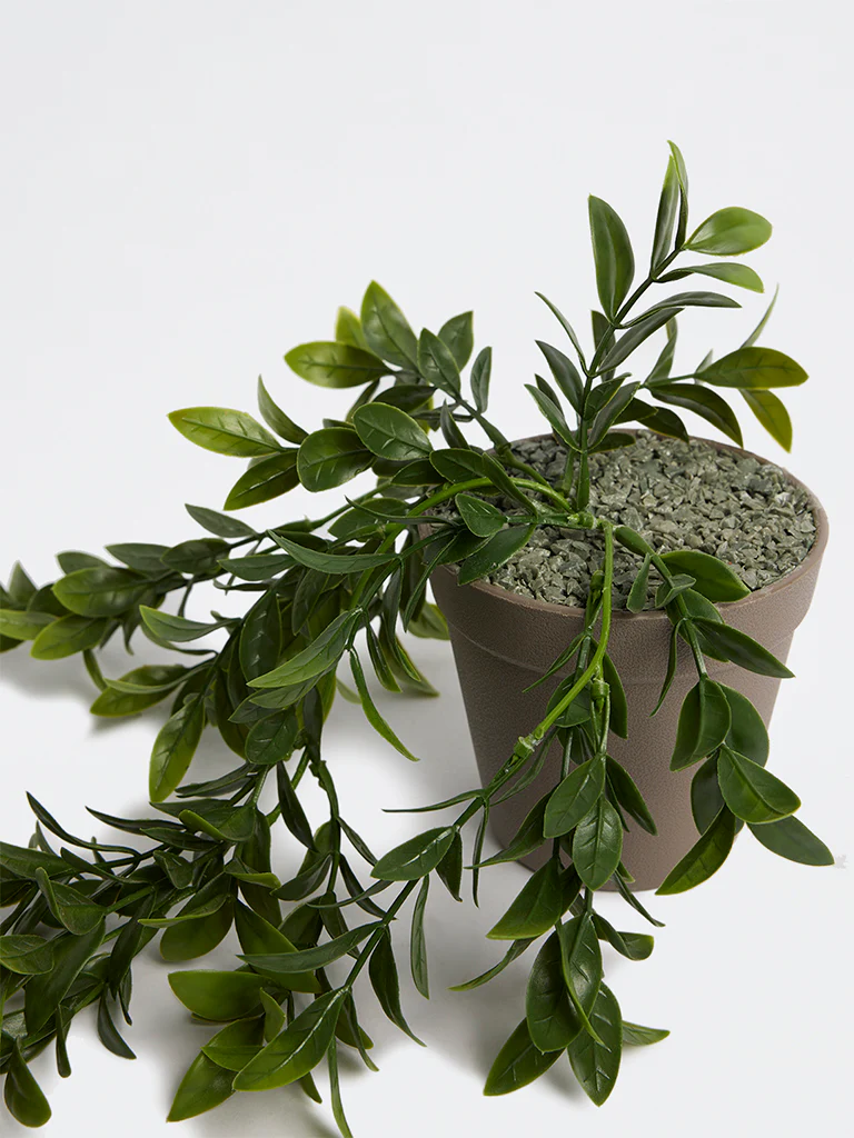 Westside Home Green Artificial Drooping Plant - Image 3