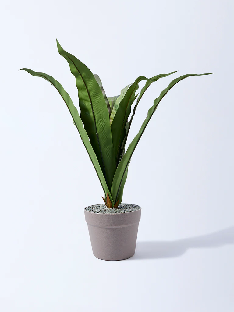 Westside Home Green Artificial Sago Plant