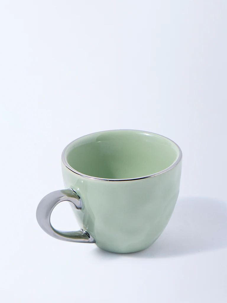 Westside Home Green Dimple Espresso Mug - Image 2