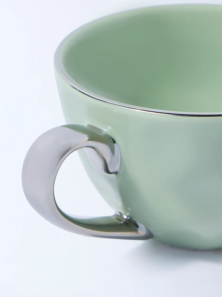 Westside Home Green Dimple Large Mug - Image 3