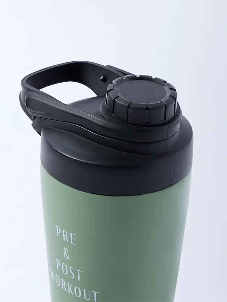 Westside Home Green Text Design Gym Shaker - Image 3