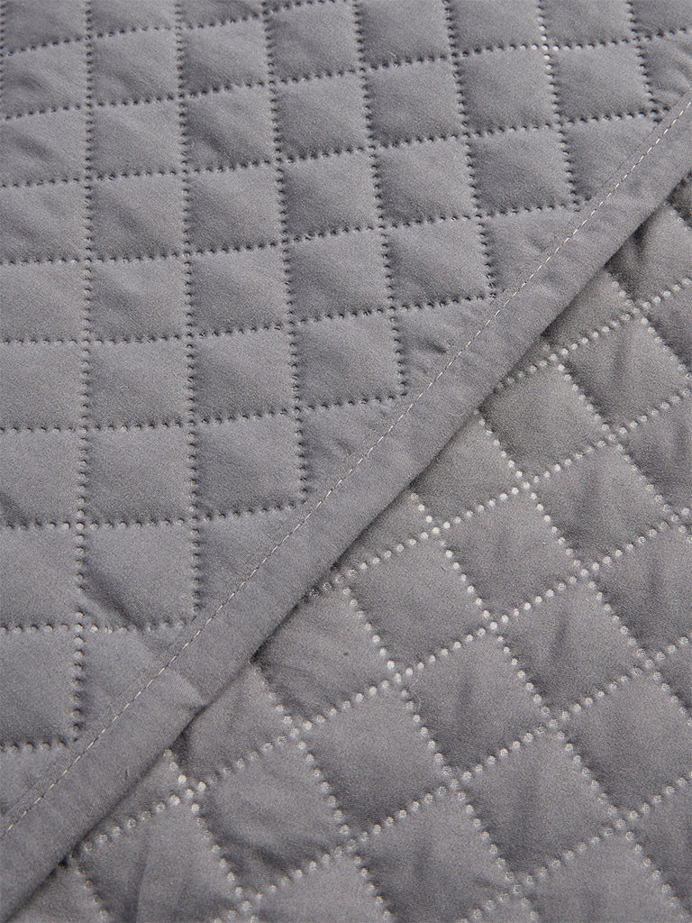 Westside Home Grey Queen Heat Seal Quilt - Image 4