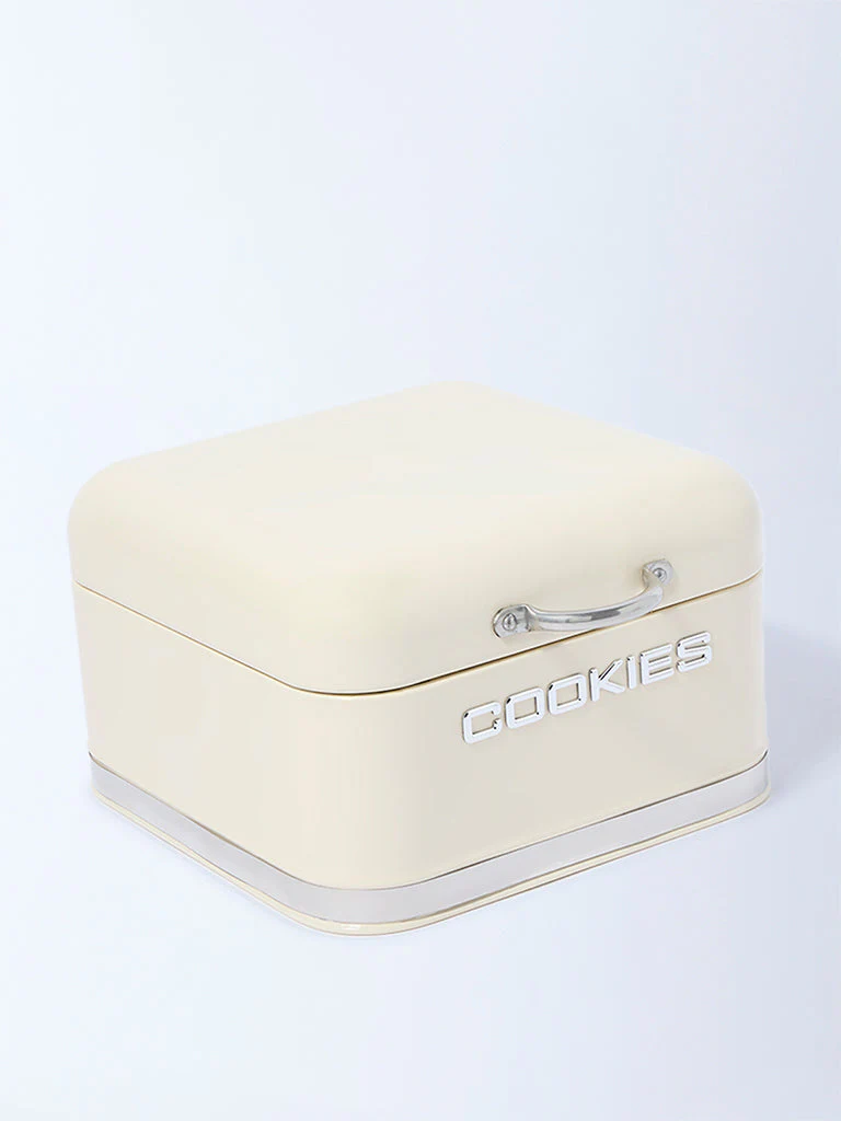 Westside Home Ivory Cookies Box with Lid - Image 2