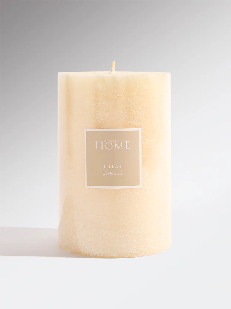 Westside Home Ivory Pillar Candle