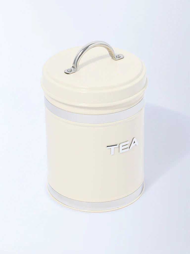 Westside Home Ivory Tea Storage Jar with Lid - Image 2