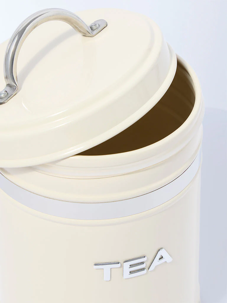 Westside Home Ivory Tea Storage Jar with Lid - Image 3
