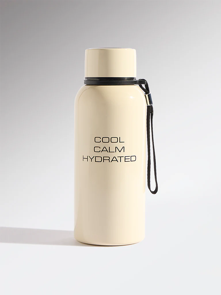 Westside Home Ivory Text Design Water Bottle - 500ML - Image 2
