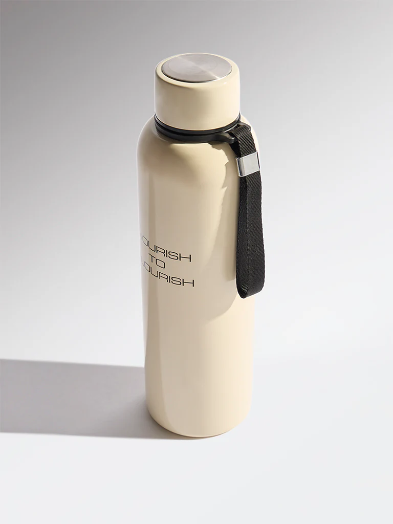 Westside Home Ivory Text Design Water Bottle - 850ML - Image 3