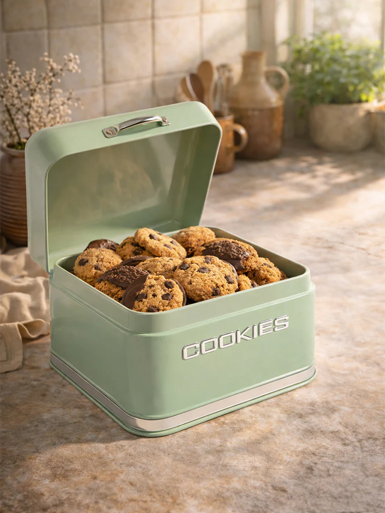 Westside Home Mint Cookies Storage Box