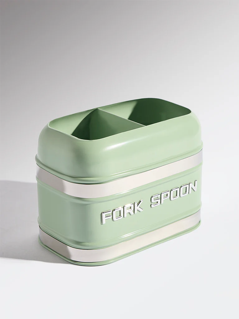 Westside Home Mint Fork and Spoon Cutlery Holder - Image 2