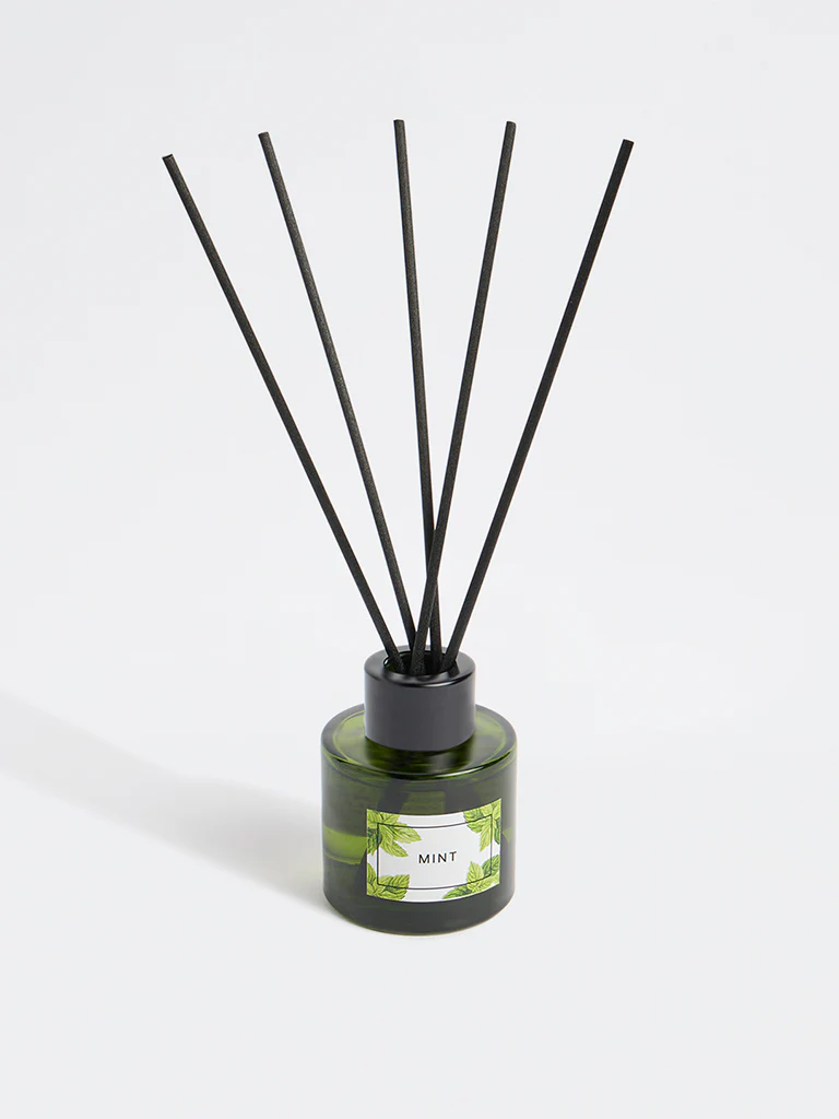 Westside Home Mint Fragrance Diffuser with Five Reed Sticks - Image 2