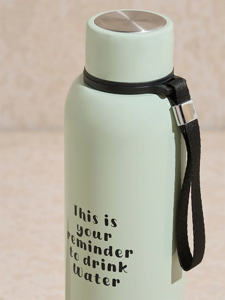 Westside Home Mint Typographic Water Bottle - Image 2