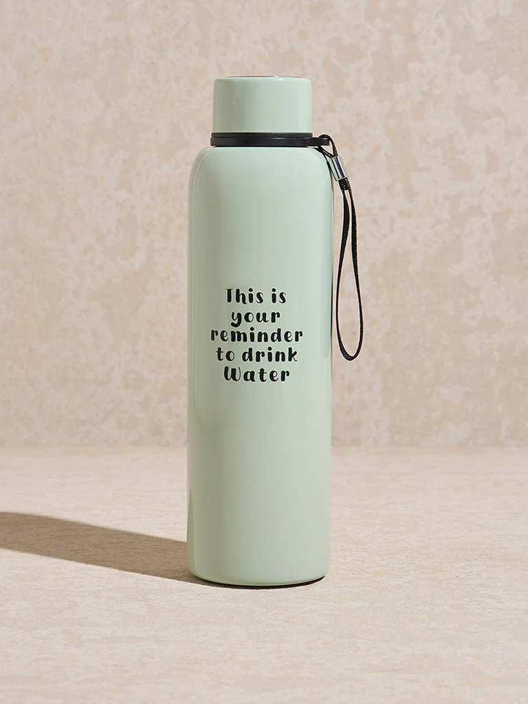 Westside Home Mint Typographic Water Bottle - Image 3