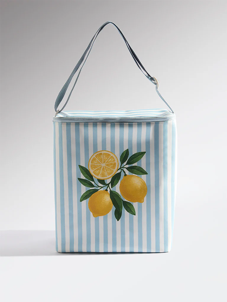 Westside Home Multicolor Striped Lunch Bag