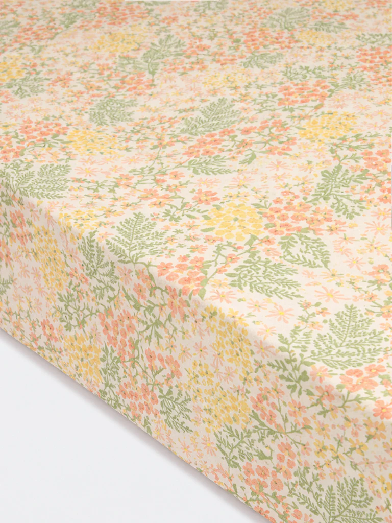 Westside Home Multicolour Floral Pattern King Bed Sheet Set - Image 2