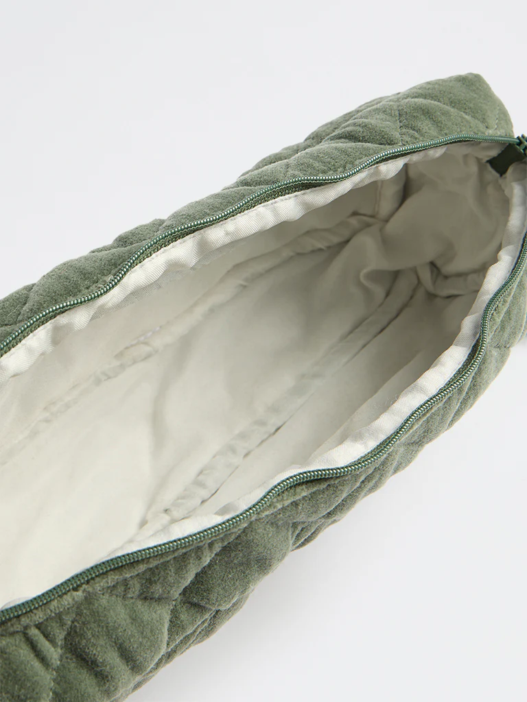 Westside Home Olive Quilted Pouch - Image 6