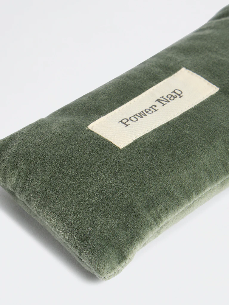 Westside Home Olive Solid Eye Pillow - Image 3