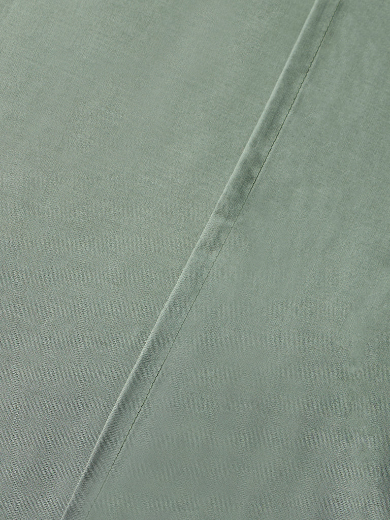 Westside Home Olive Solid King Bed Sheet Set - Image 3