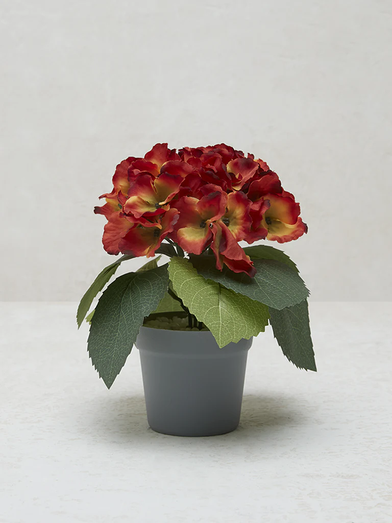 Westside Home Orange Potted Flower - Image 2