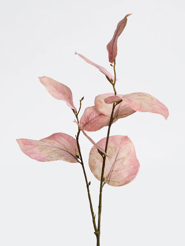 Westside Home Pink Artificial Leaf Plant - Image 2