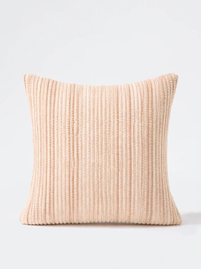 Westside Home Pink Graded Striped Cushion Cover - Image 2