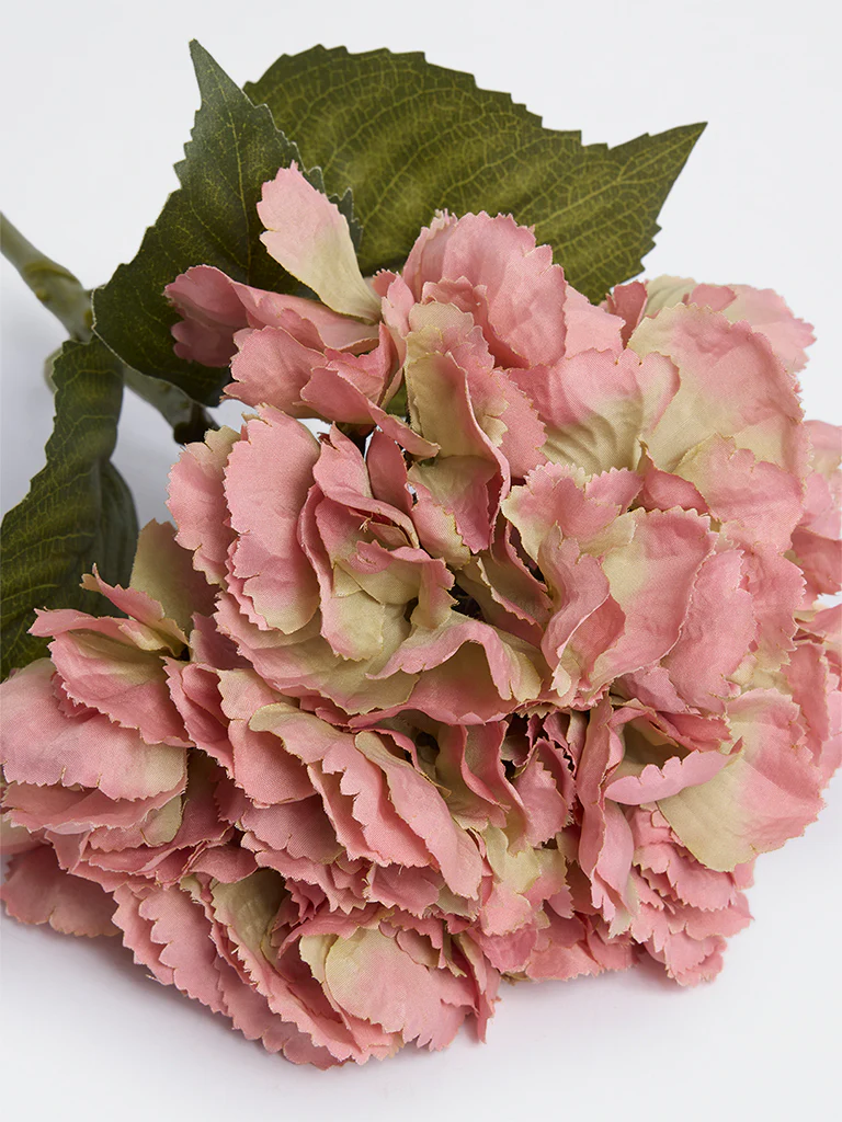 Westside Home Pink Hydrangea Artificial Flower - Image 2