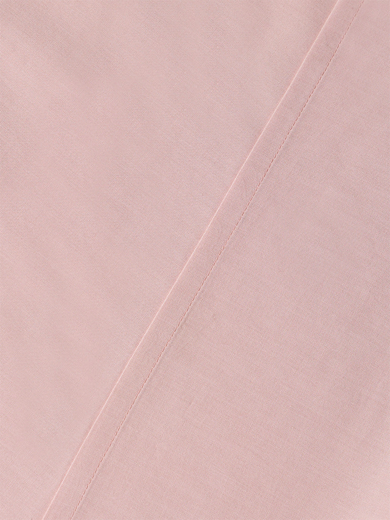 Westside Home Pink Solid King Bed Sheet Set - Image 3