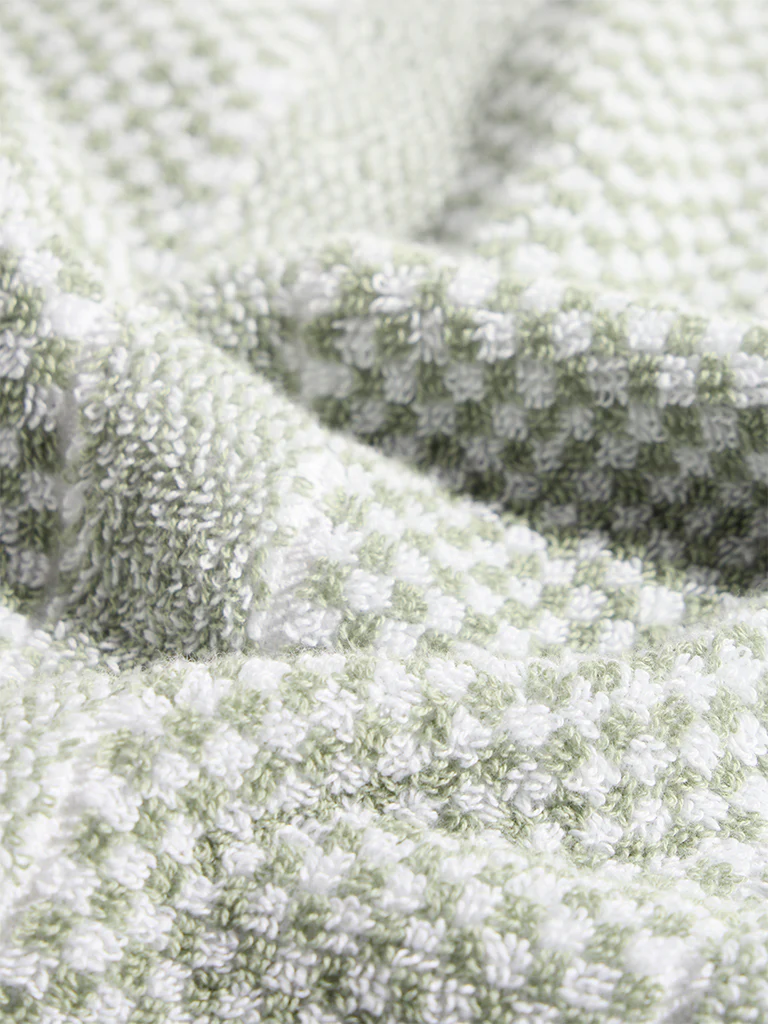 Westside Home Sage Popcorn Textured Bath Towel - Image 3