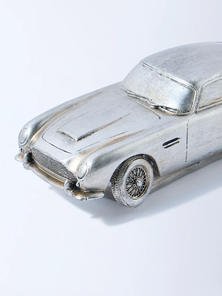 Westside Home Silver Aston Martin Car Decorative Object - Image 3