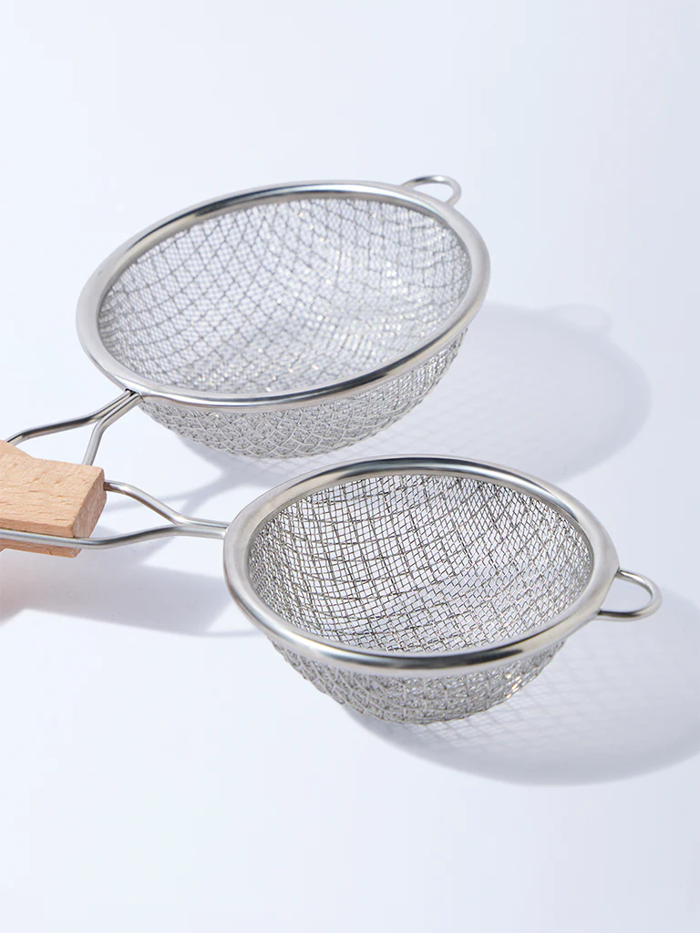 Westside Home Silver Strainers (Set of 2) - Image 3