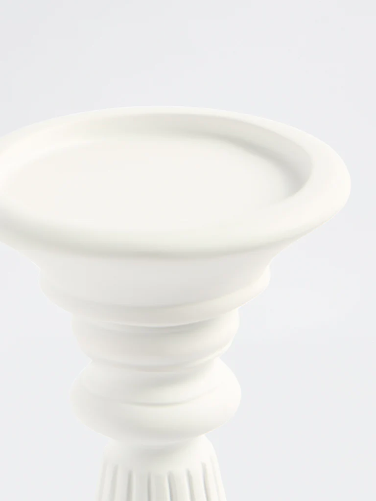 Westside Home White Candle Pillar - Image 4
