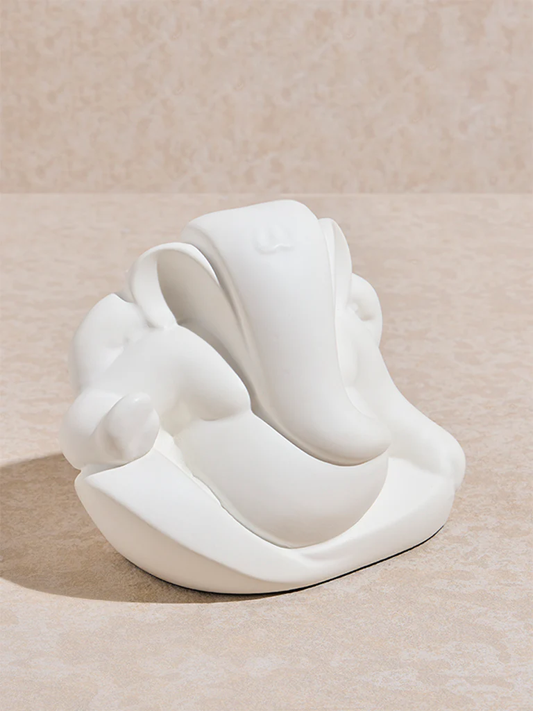Westside Home White Ganesh Idol - Image 2