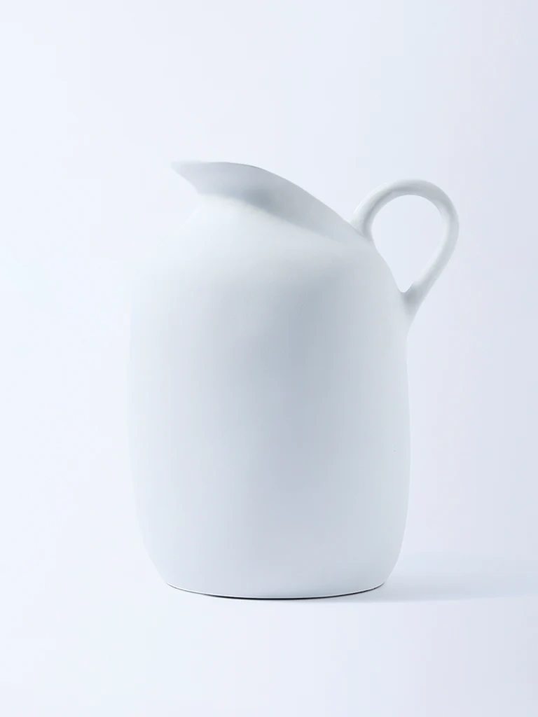 Westside Home White Jug Vase - Large