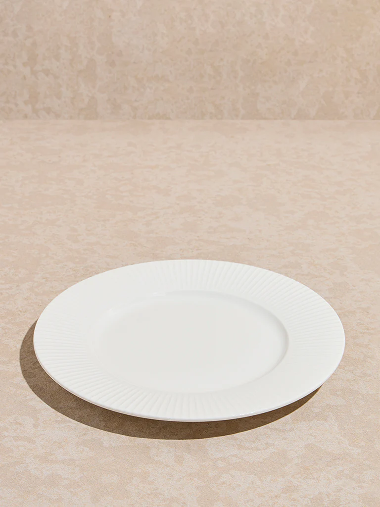 Westside Home White Ripple Side Plate - Image 2
