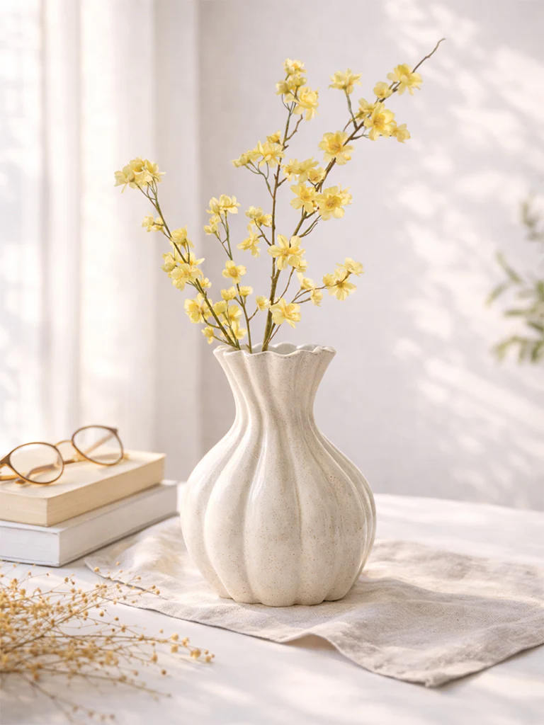 Westside Home Yellow Artificial Jasmine Plant