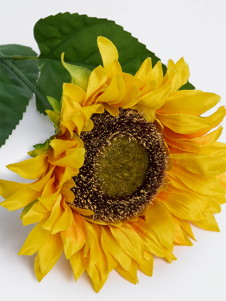 Westside Home Yellow Artificial Sunflower Plant - Image 3