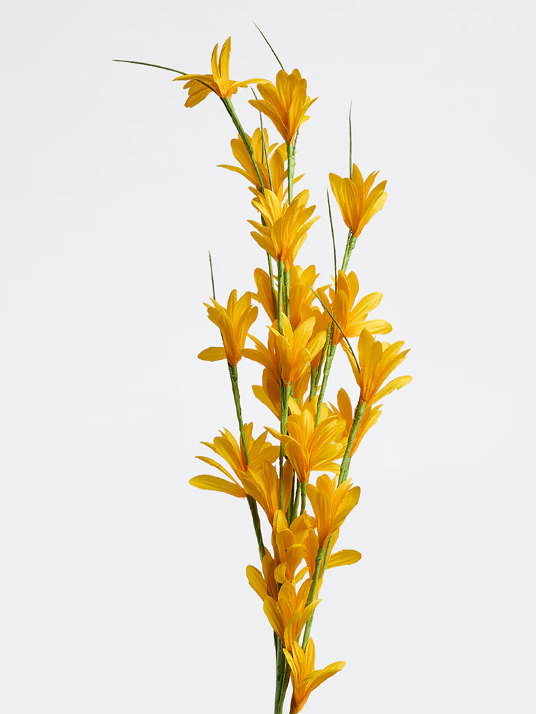 Westside Home Yellow Freesia Artificial Plant