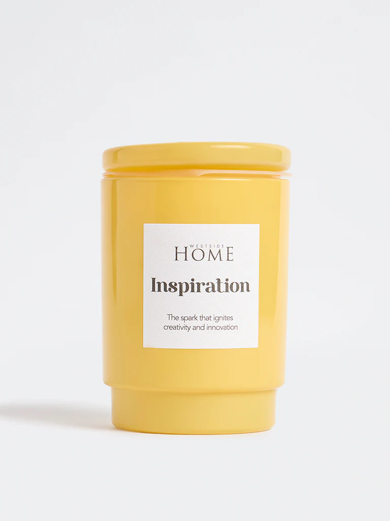 Westside Home Yellow Inspiration Jar Candle